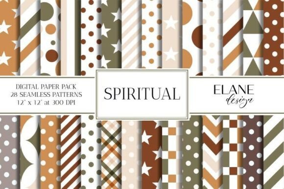 Download Fall Digital Paper, Seamless Patterns - Seamless Collection