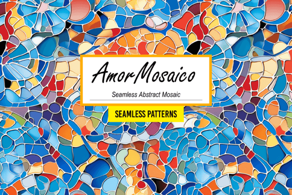 Download AmorMosaico - Seamless Abstract Mosaic - Abstract mosaic Collection
