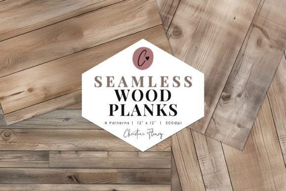 Download Seamless Wood Planks Digital Paper - Seamless Collection