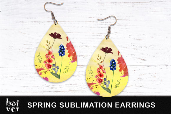 Download Spring Sublimation Earrings - Spring sublimation Collection