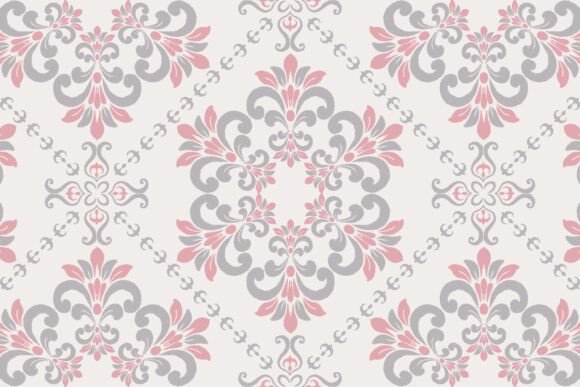 Download Classic Floral Damask Seamless Pattern - Seamless Collection