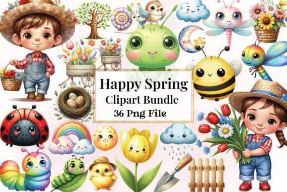 Download Happy Spring Sublimation PNG - Spring sublimation Collection