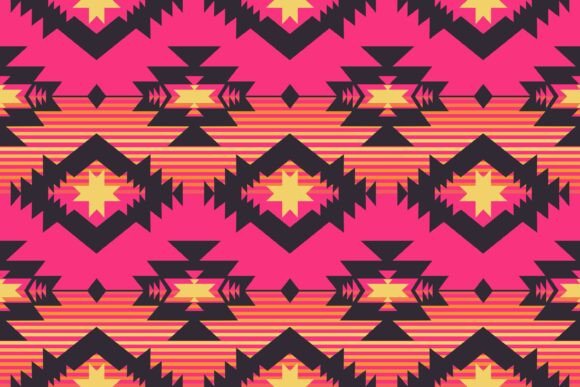 Download Girly Western Aztec Seamless Pattern - Seamless Collection