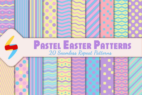 Download Pastel Easter Seamless Repeat Patterns - Seamless Collection